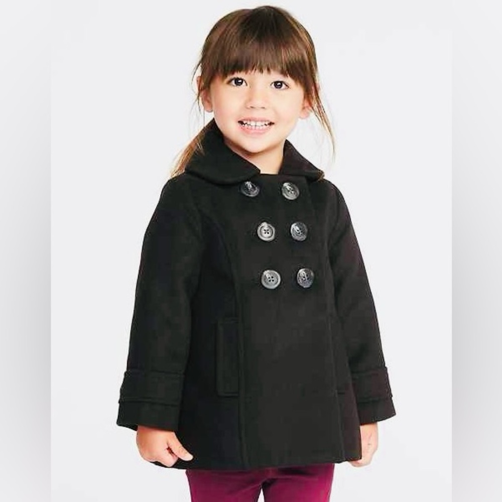 Old Navy Double-Breasted Peacoat |Size 5T